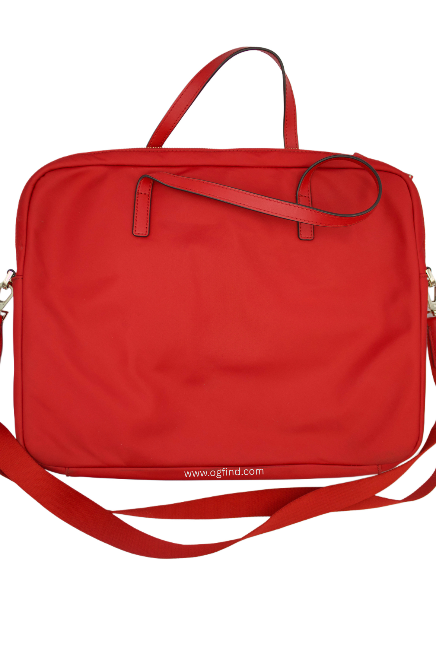 Kate Spade The Little Better Sam Nylon Laptop Bag – Red