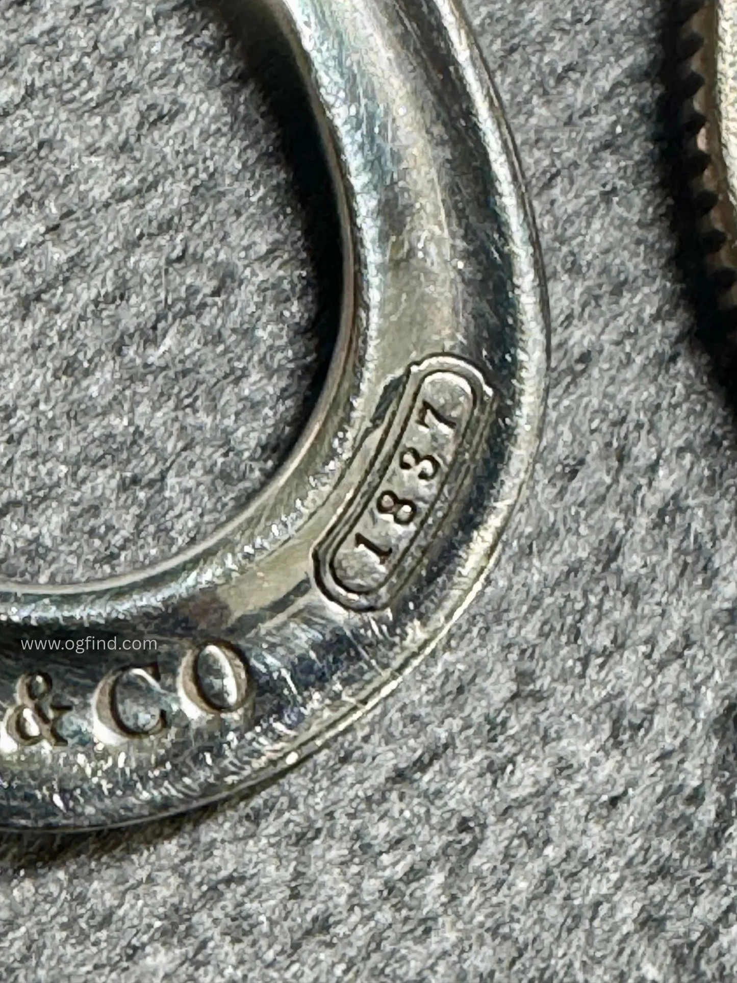 Tiffany &Co. 1837 RARE Horseshoe Pendant Necklace