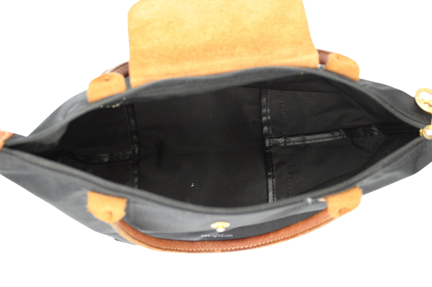 Longchamp Le Pliage Original Small Top Handle Bag – Black