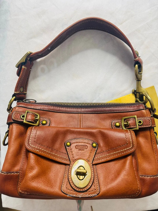 RARE Coach Legacy 65th Anniversary Vachetta Leather Shoulder Bag – Collector’s Dream!