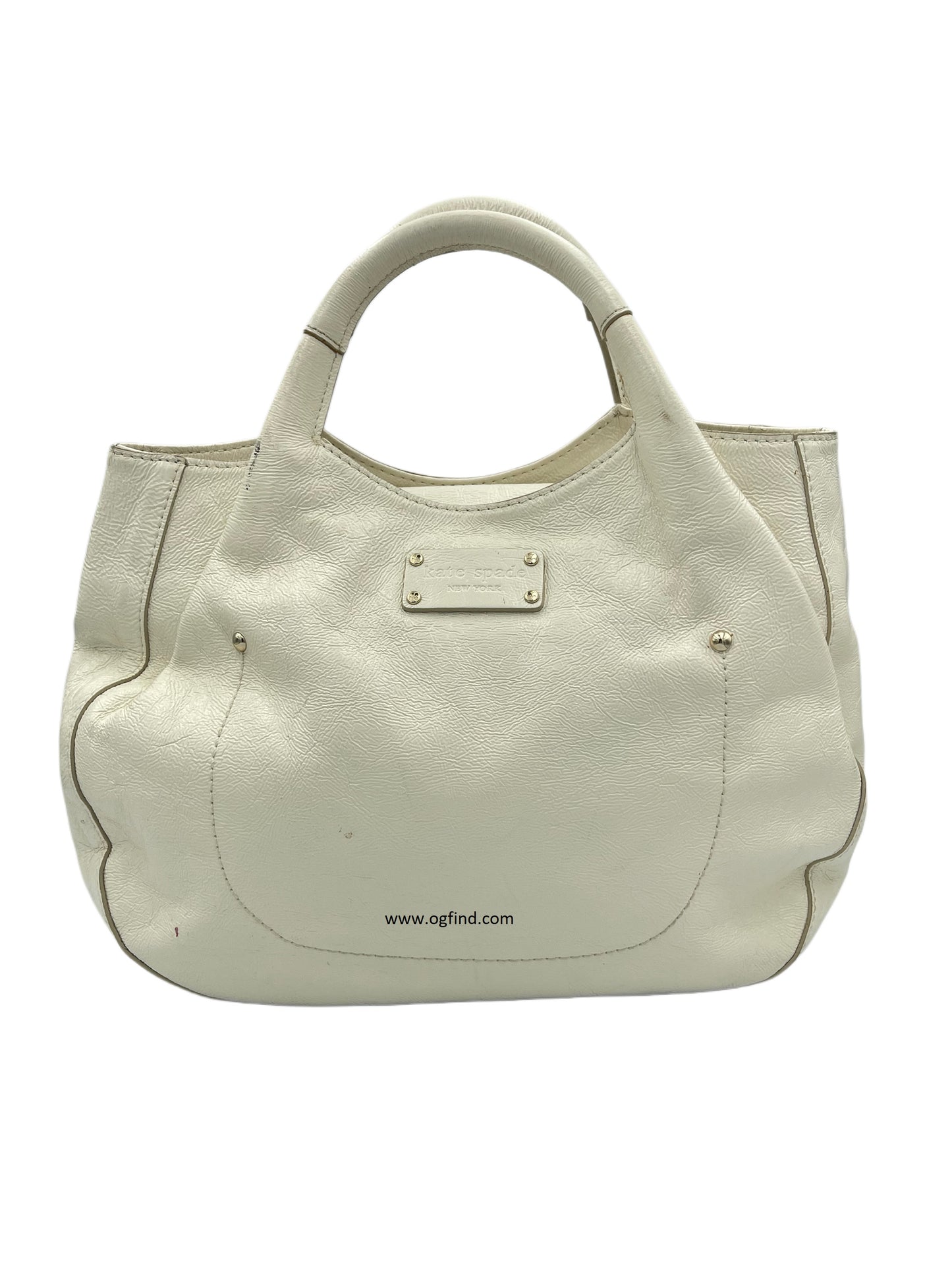 Kate Spade New York Wellesley Two-Tone Leather Satchel