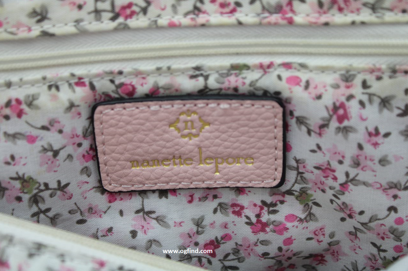Nanette Lepore Tan Shoulder Bag with Matching Card Holder