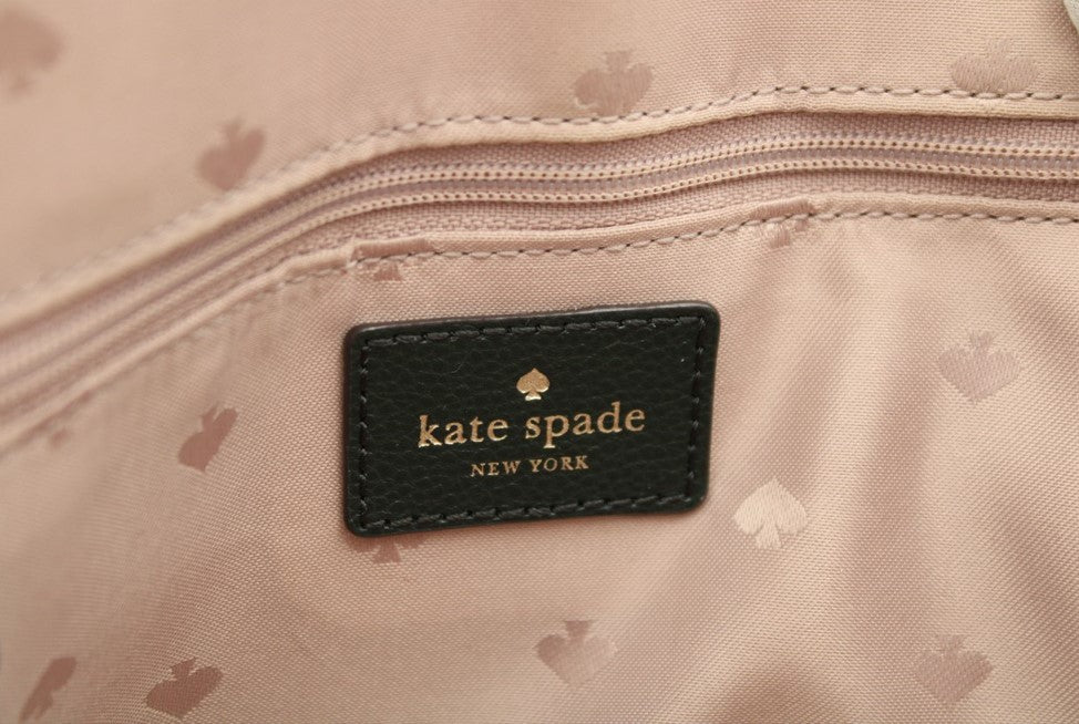 Kate Spade Patterson Drive Medium Dome Satchel – Deep Evergreen Leather (Style No. WKRU5897)