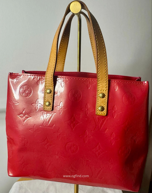 💖 Louis Vuitton Pink Monogram Vernis Tote (PM) – Rare Color, Excellent Condition! 💖
