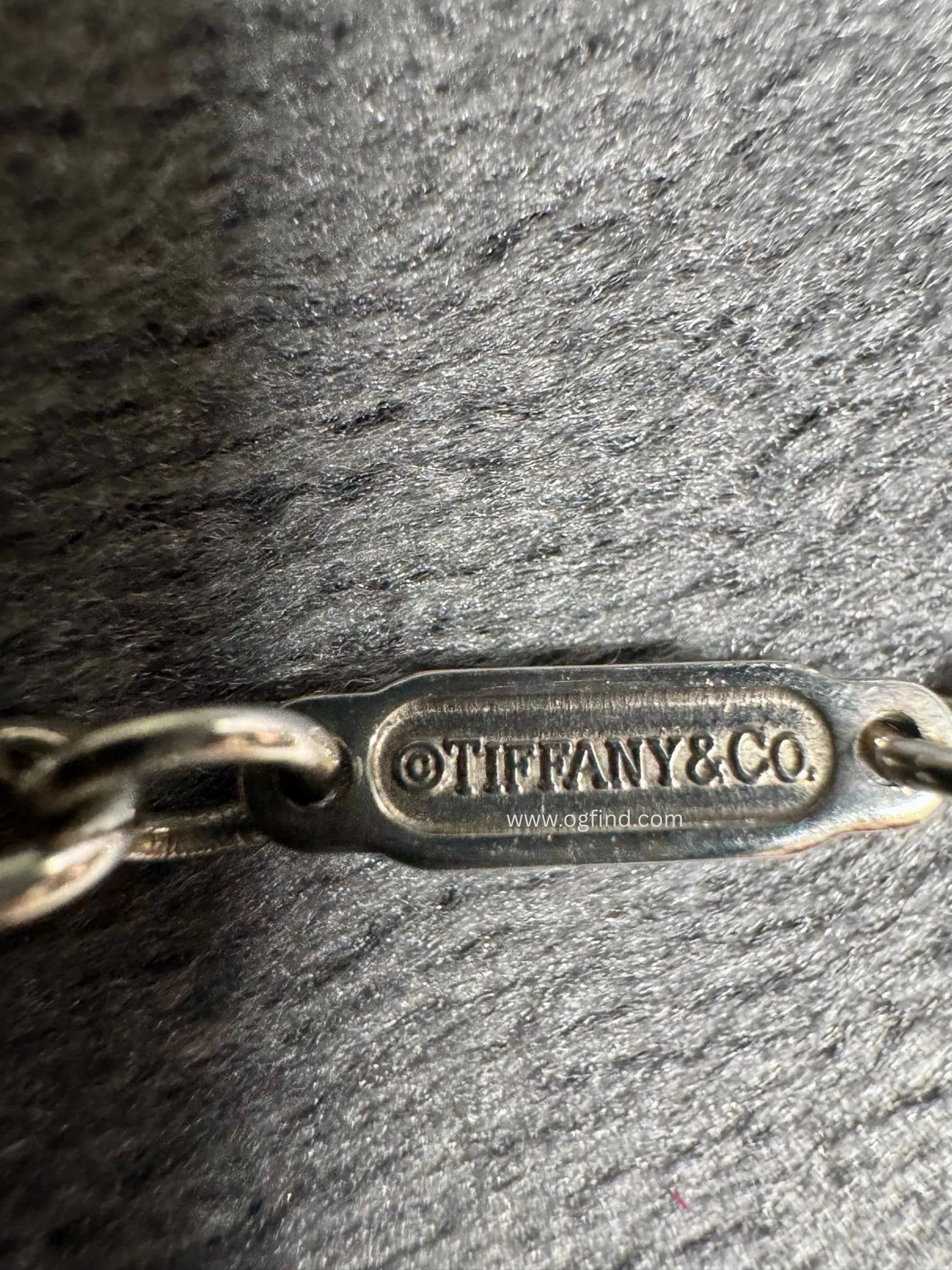 Tiffany & Co. Sterling Silver Clover Key Necklace – 30” Long Chain!