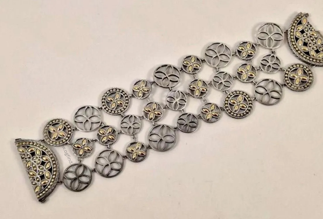 John Hardy Wide Bracelet