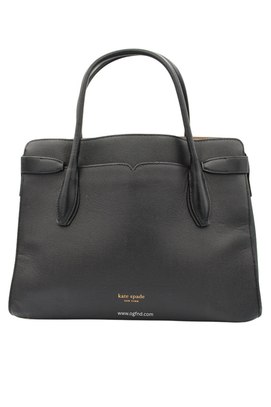 Kate Spade New York Toujours Medium Satchel Bag – Black