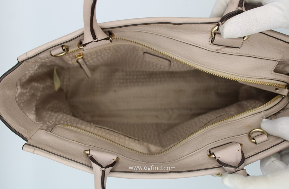 Kate Spade Leather Tassel Satchel – Taupe Beige Crossbody &amp; Handbag