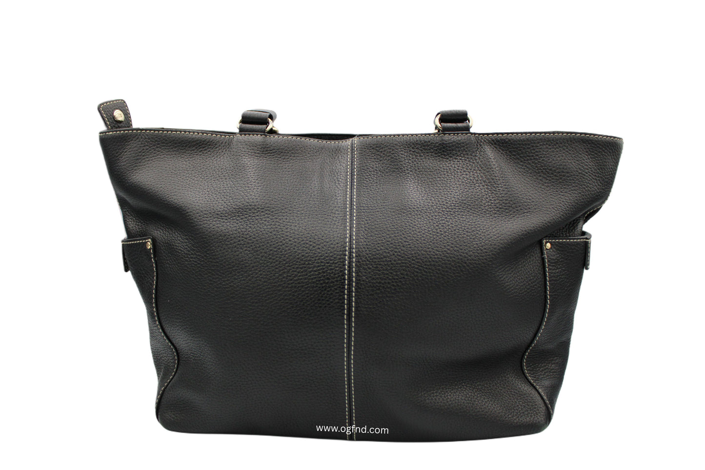 Kate Spade New York Black Pebbled Leather Multi-Strap Tote Bag