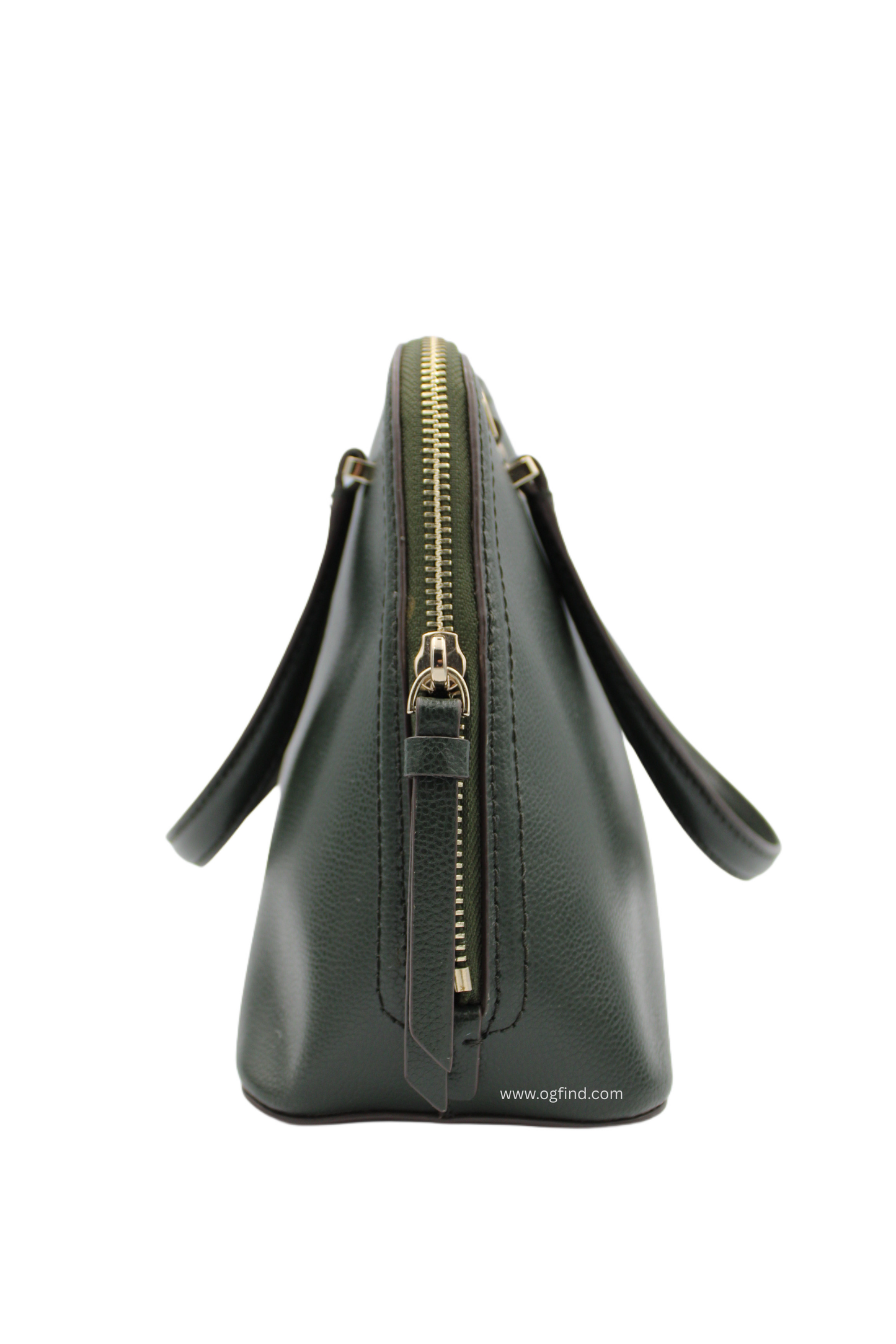 Kate Spade Patterson Drive Medium Dome Satchel – Deep Evergreen Leather (Style No. WKRU5897)
