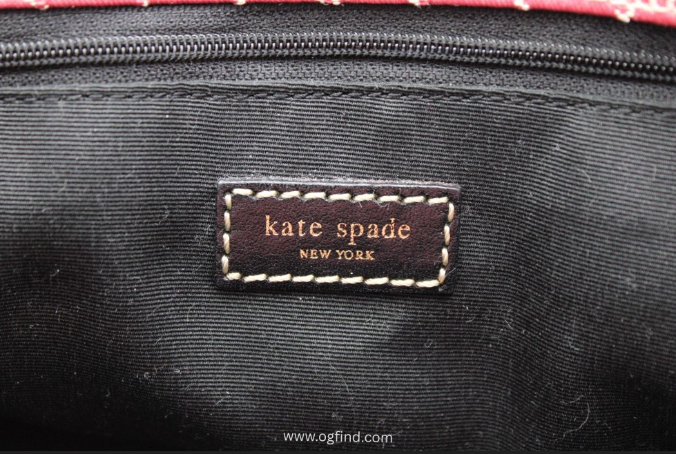 Kate Spade Vintage Pink Box Handbag – Black Leather Trim (1990s Y2K Style)