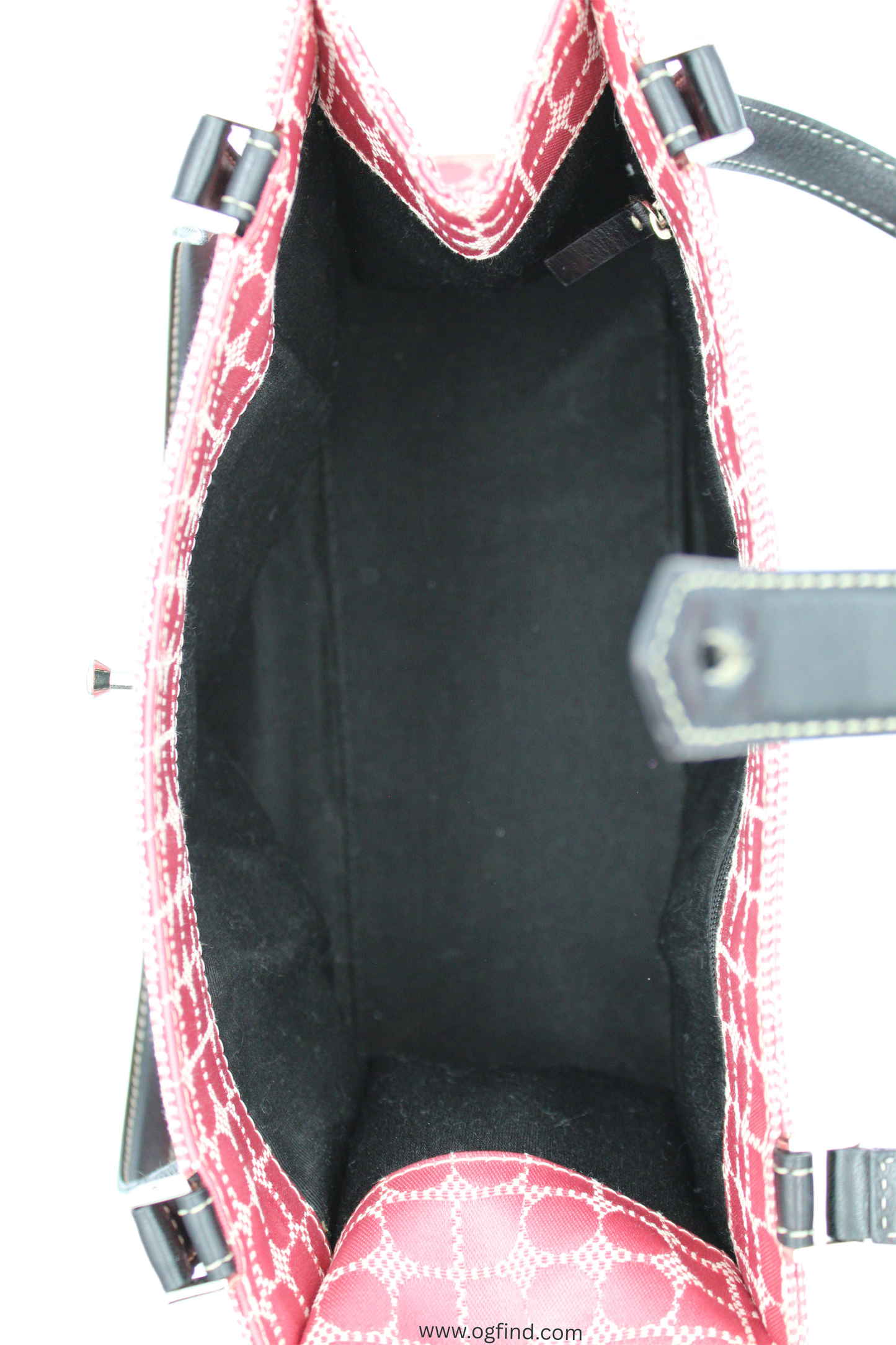 Kate Spade Vintage Pink Box Handbag – Black Leather Trim (1990s Y2K Style)