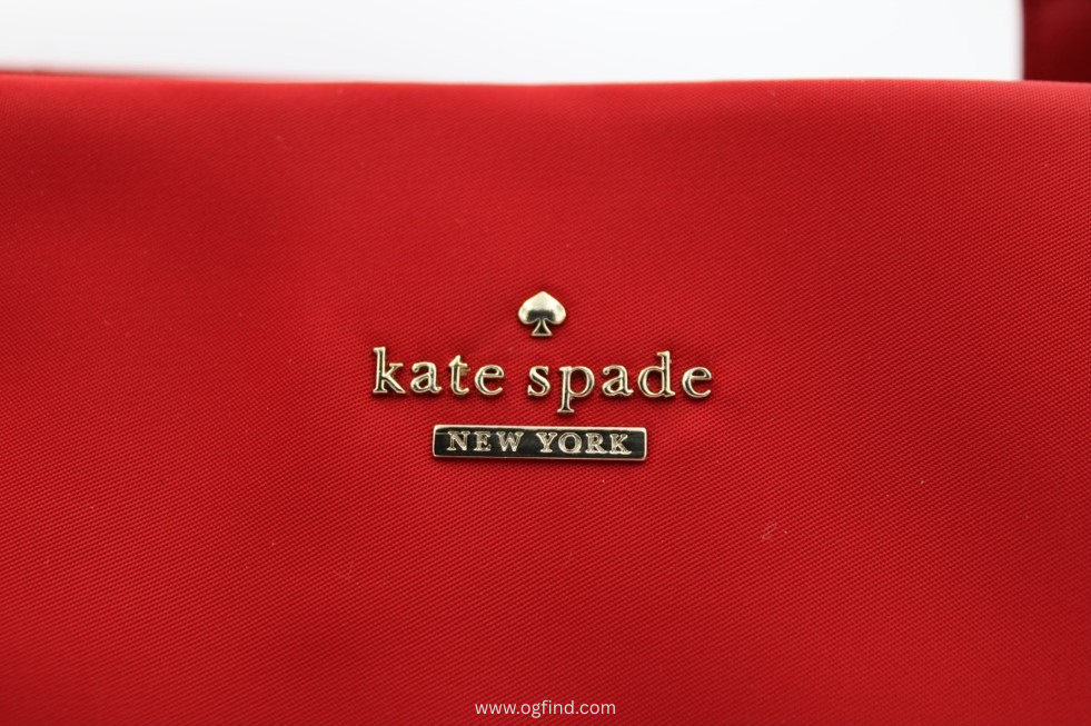 Kate Spade The Little Better Sam Nylon Laptop Bag – Red
