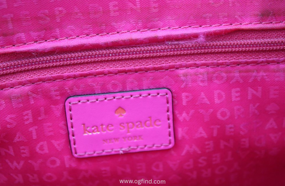 Kate Spade Hadley Street Mini Bernadine Satchel – Hot Pink and Orange (Style No. WKRU3349 / WKRU3351)