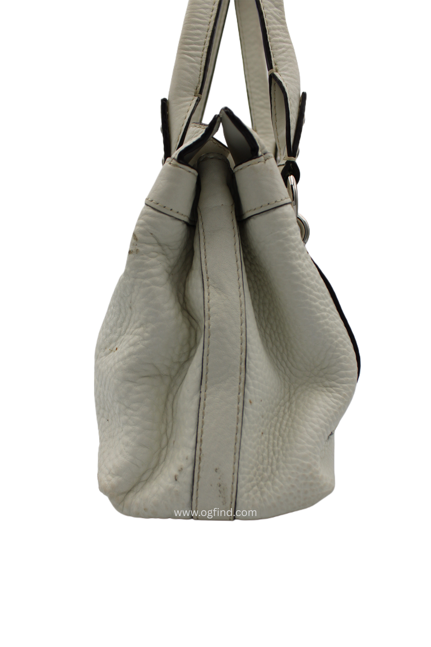 Coach Penelope Ivory Pebbled Leather Shoulder Bag F14686