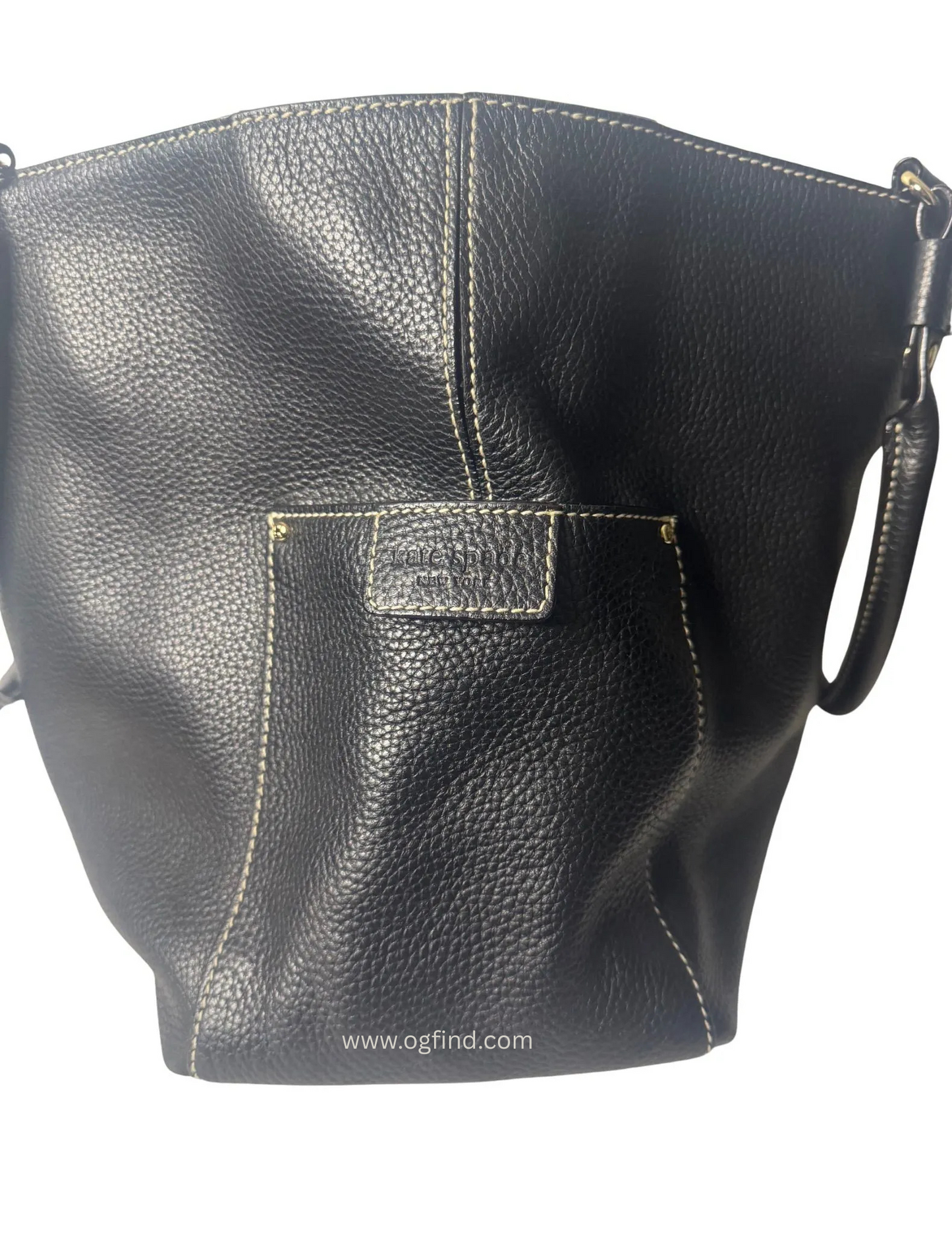 🖤 Kate Spade Pebbled Leather Tote ✨ Classic Black 💼 Spacious & Chic 🖤