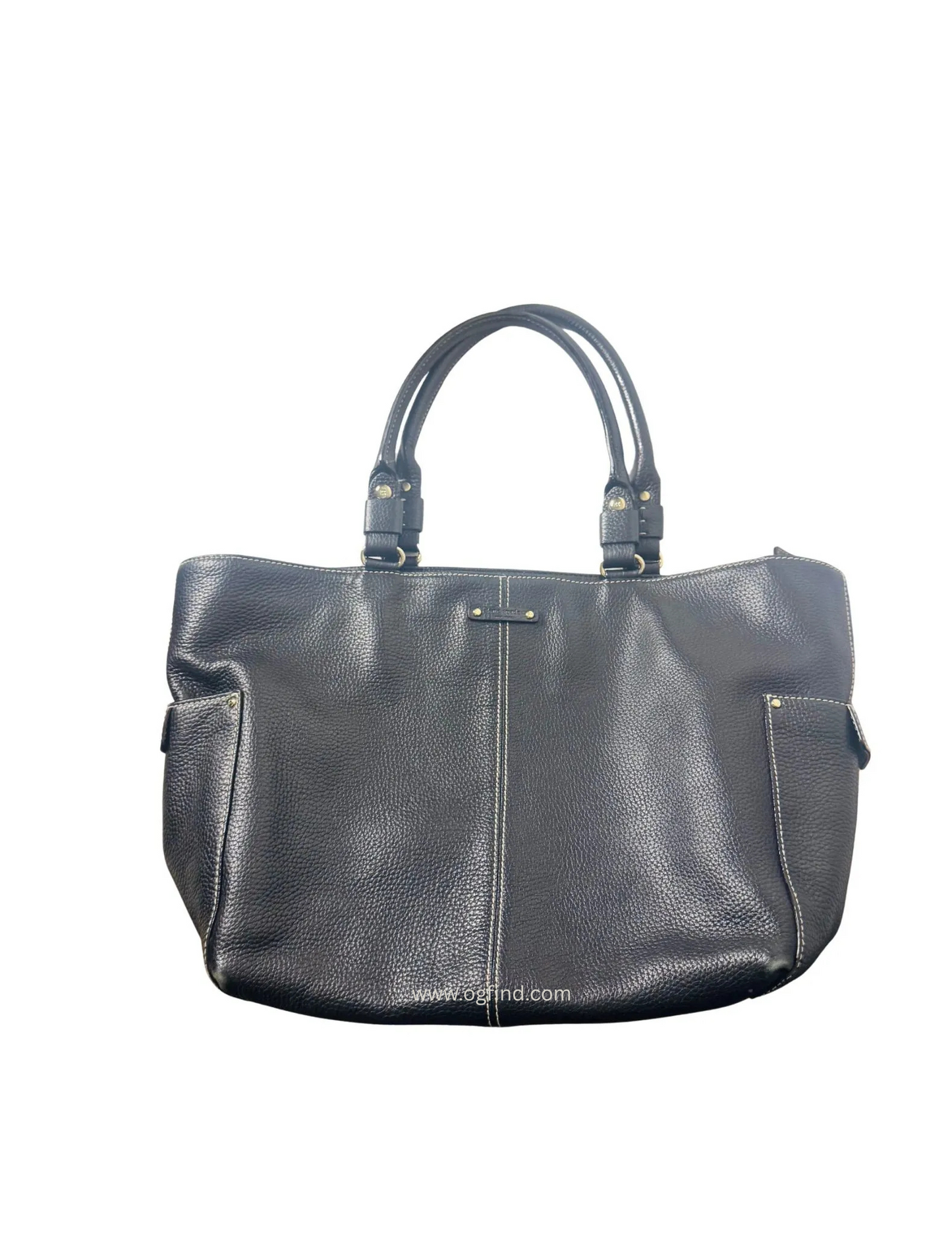 🖤 Kate Spade Pebbled Leather Tote ✨ Classic Black 💼 Spacious & Chic 🖤