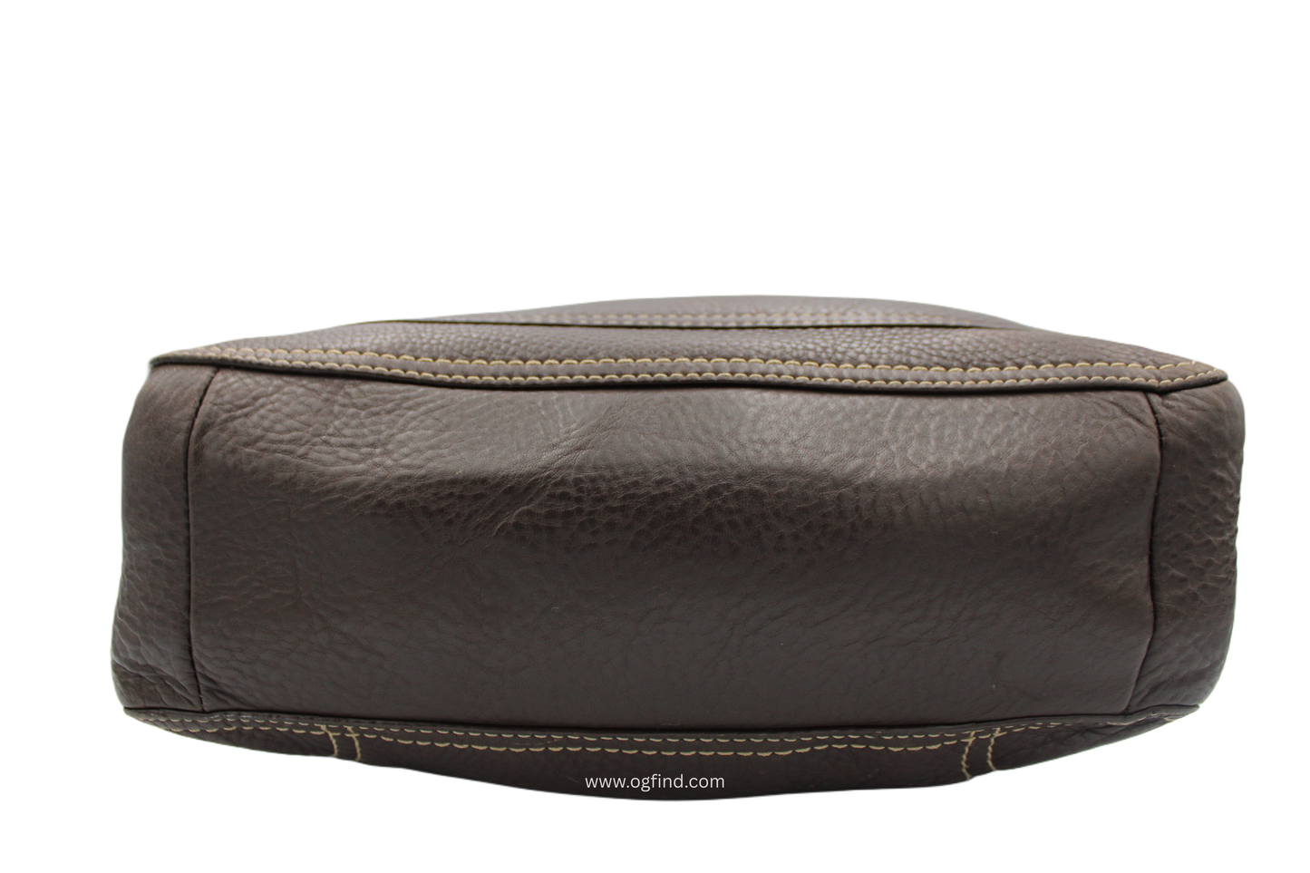 Coach Brown Pebble Leather Chelsea Shoulder Bag F12338