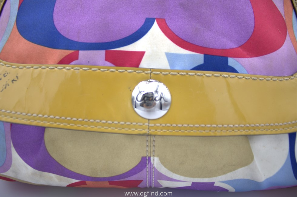 Coach Soho Scarf Print Shoulder Bag F13798