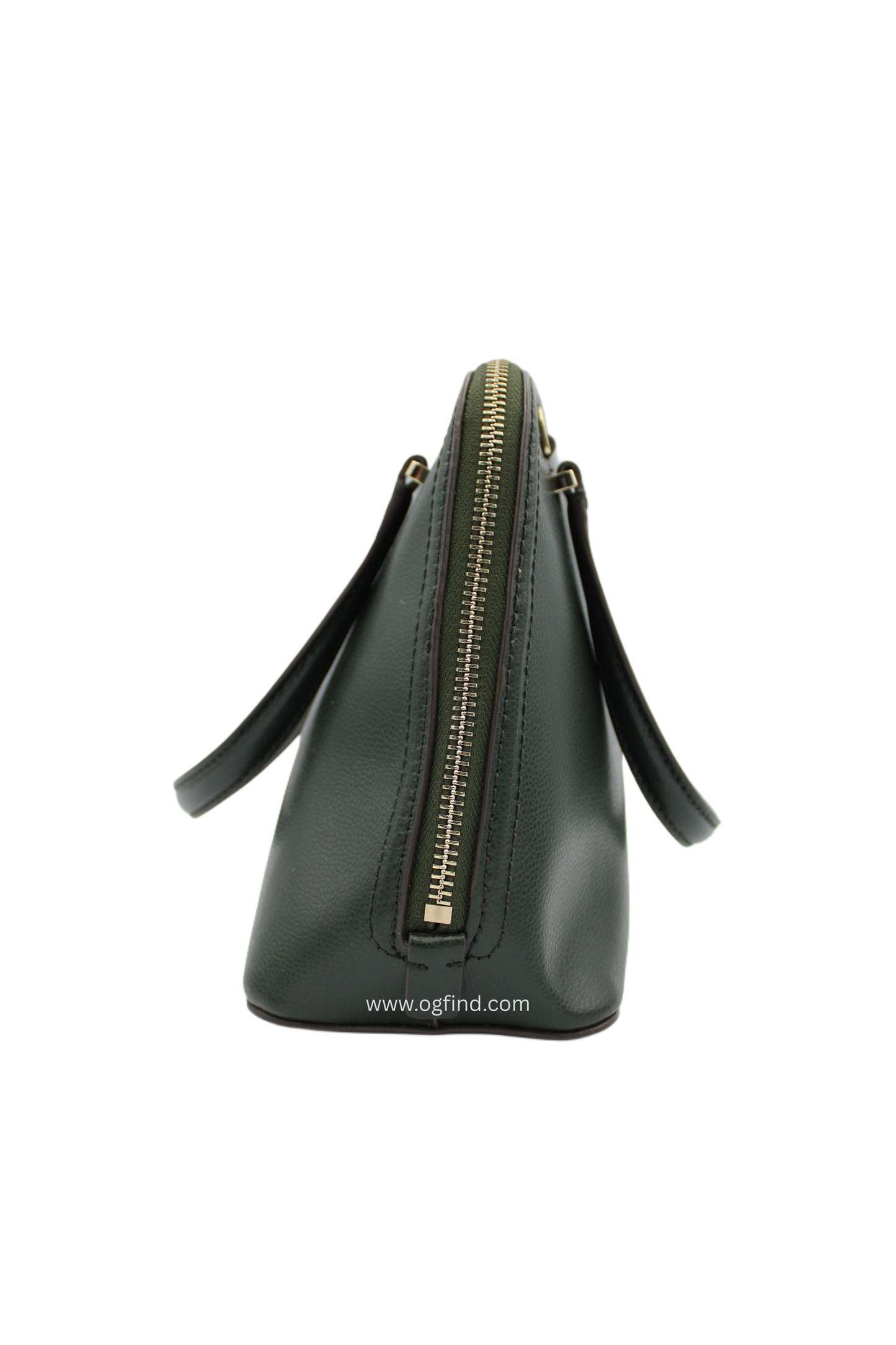 Kate Spade Patterson Drive Medium Dome Satchel – Deep Evergreen Leather (Style No. WKRU5897)