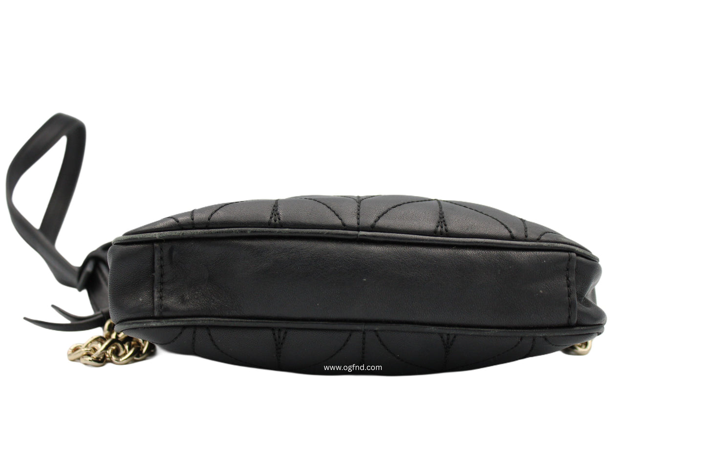 Kate Spade Briar Lane Quilted Leather Crossbody Bag in Black (Gold Chain)