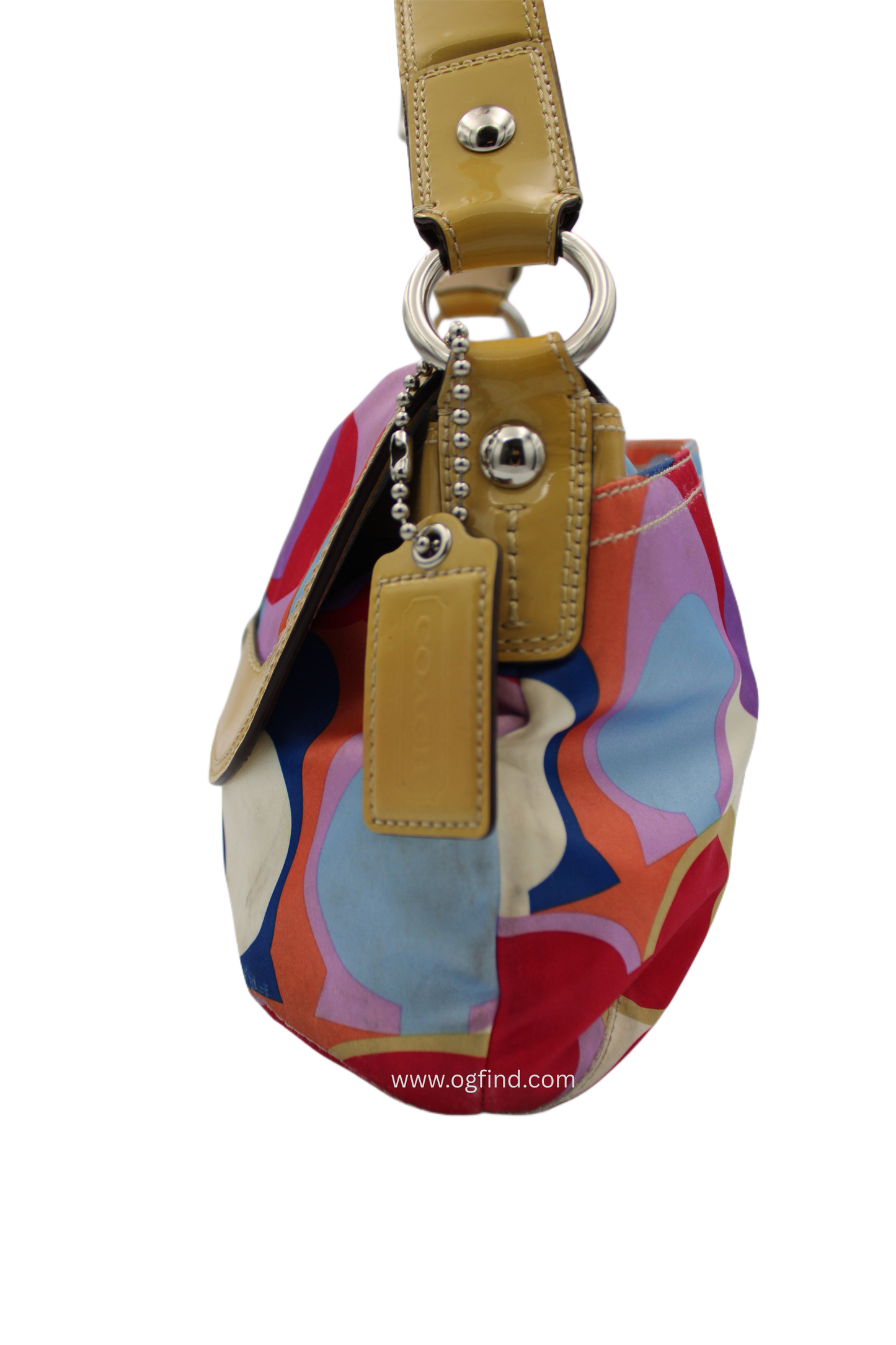 Coach Soho Scarf Print Shoulder Bag F13798