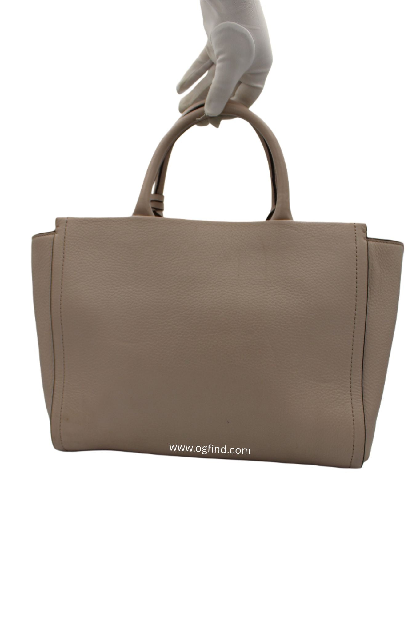 Kate Spade Leather Tassel Satchel – Taupe Beige Crossbody &amp; Handbag