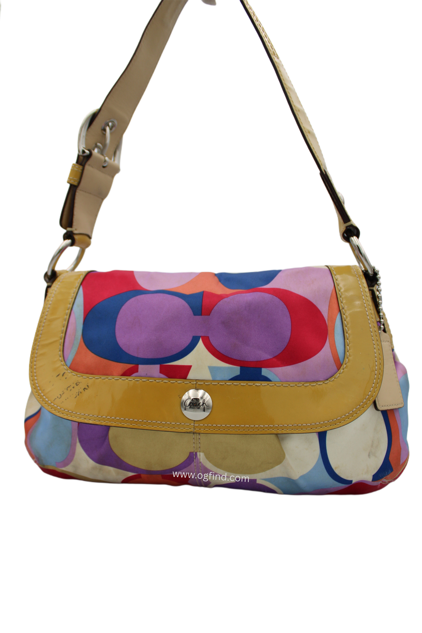 Coach Soho Scarf Print Shoulder Bag F13798