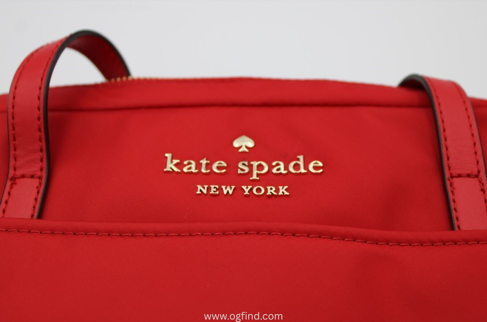 Kate Spade The Little Better Sam Nylon Laptop Bag – Red